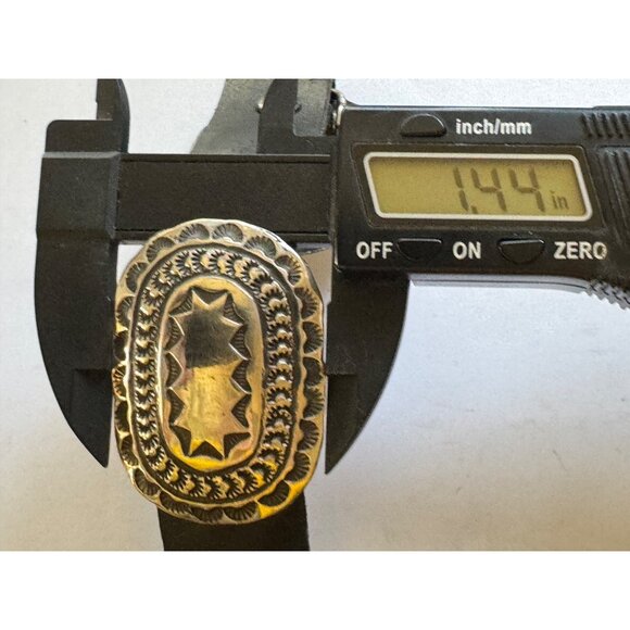 49 Inch Belt w/ 2.21 Inch 925 Sterling Silver Belt Buckle & 10 Sterling Spacers main image 2